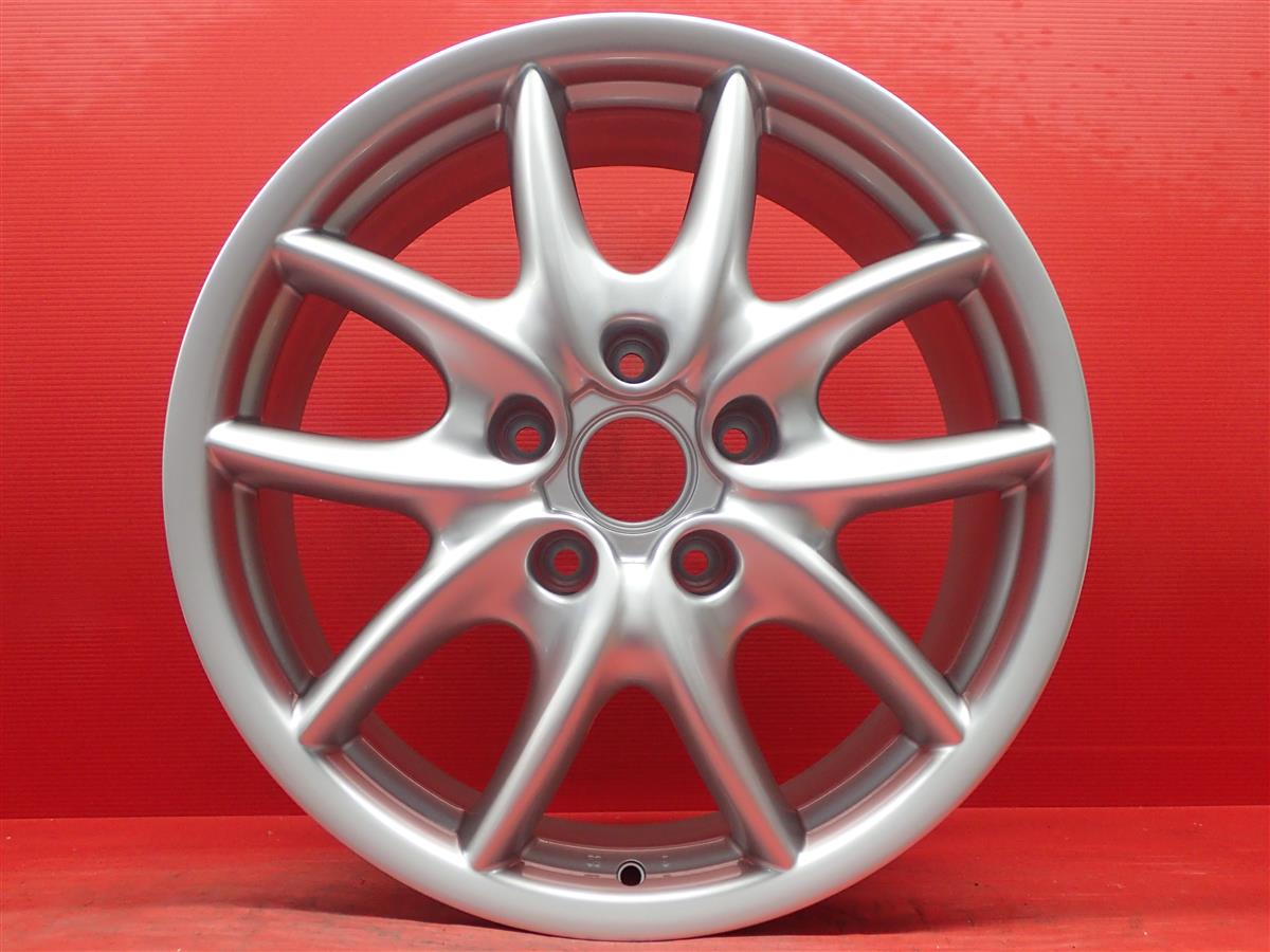 ポルシェ カイエン純正5本スポーク 9Jx19 +60 5/130 シルバー(銀色)系