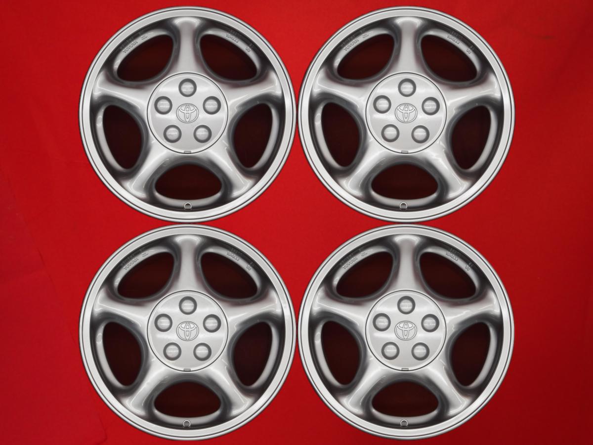 スープラ ( JZA80 ) 純正 16インチ 8Jx16 +50 5/114.3 シルバー(銀色)系 スープラ