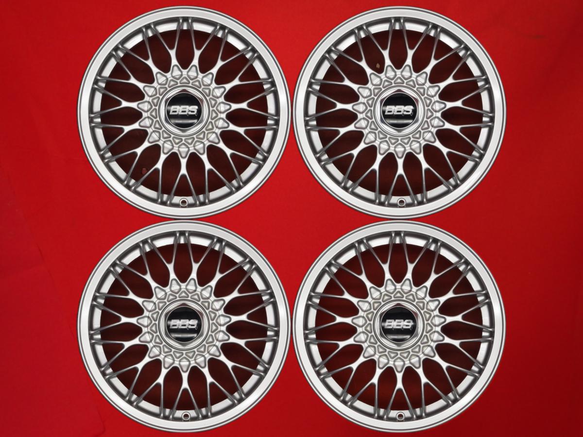 ミツビシ 純正BBS 6Jx16 +46 5/114.3 シルバー(銀色)系 FTO レグナム グランディス ランサーワゴン