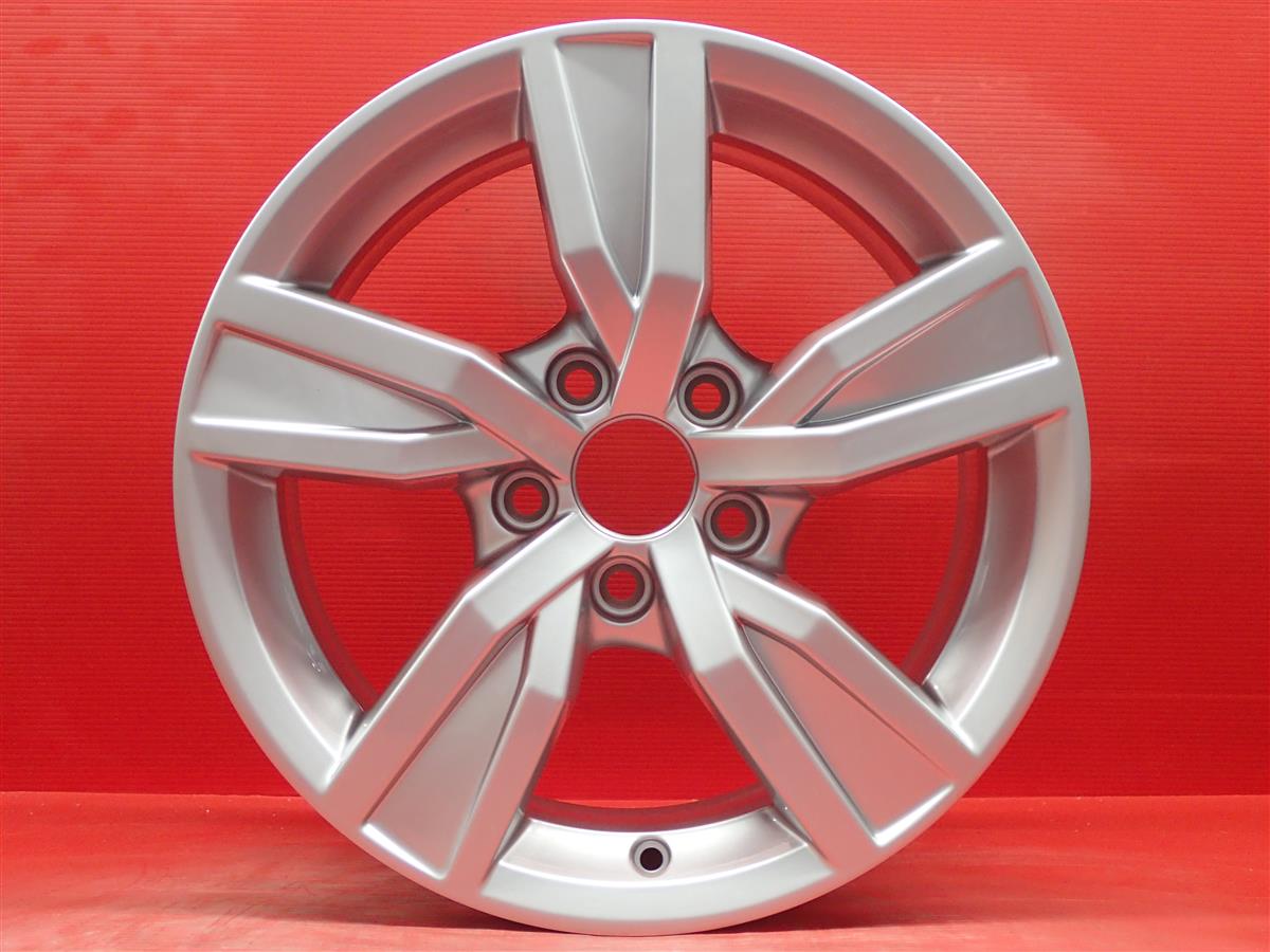 アウディ A4(8W)純正16inch 7Jx16 +35 5/112 シルバー(銀色)系