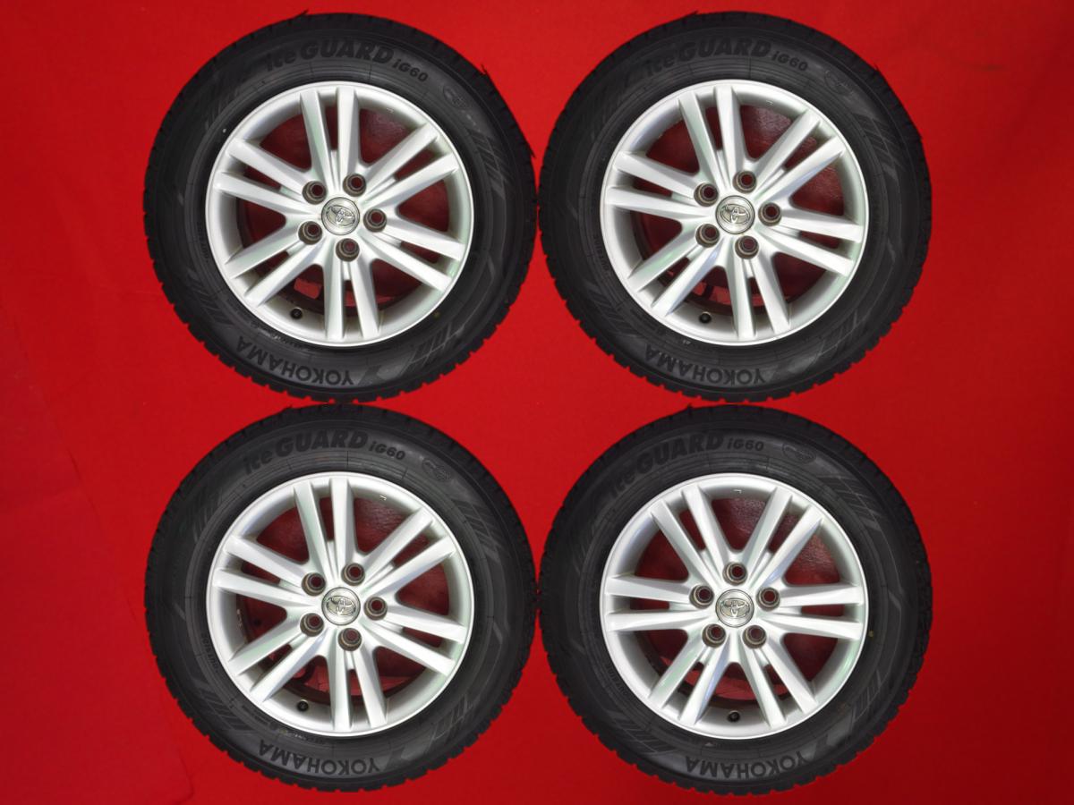 ヨコハマ アイスガード 5 プラス IG50 YOKOHAMA iceGUARD 5 PLUS IG50 215/60R16 95Q マークX (GRX120系)純正 7Jx16 +50 5/114.3 シルバー(銀色)系 クラウン ロイヤル クラウン マジェスタ マークX ルシーダ&エミーナ ウィンダム エスティマ ハイブリッド エスティマ アリス