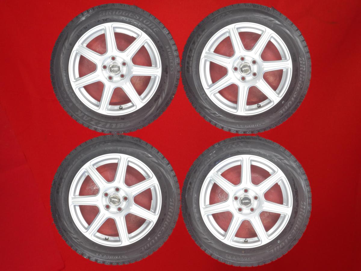 ブリヂストン ブリザック VRX BRIDGESTONE BLIZZAK VRX 205/55R16 91Q 7スポークタイプ 1P 6.5Jx16 +46 5/100 シルバー(銀色)系 プレミオ レガシィ ツーリング ワゴン キャバリエ ヴォルツ アスカCX インプレッサ G4 ビスタ アルデオ インプレッサ アネシス インプレッサ レ