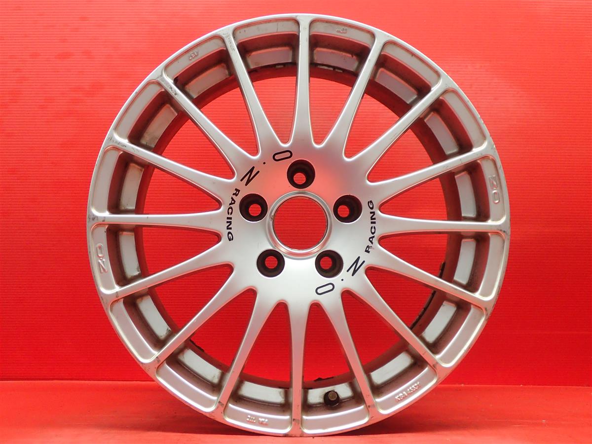 O-Z スーパーツーリズモ GT 7.5Jx17 +35 5/112 シルバー(銀色)系