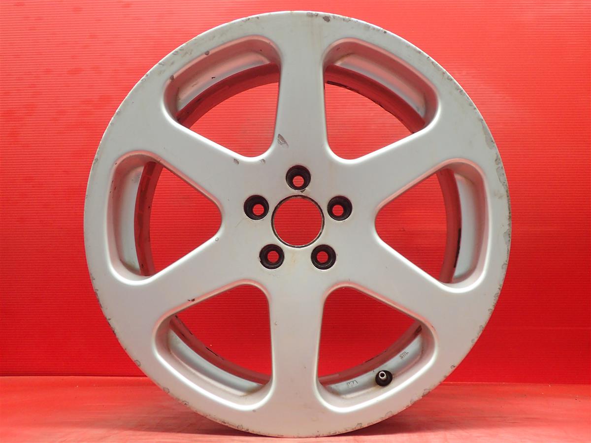 ZEIT(ツァイト) ヴァージョンR 7.5Jx17 +50 5/100 シルバー(銀色)系