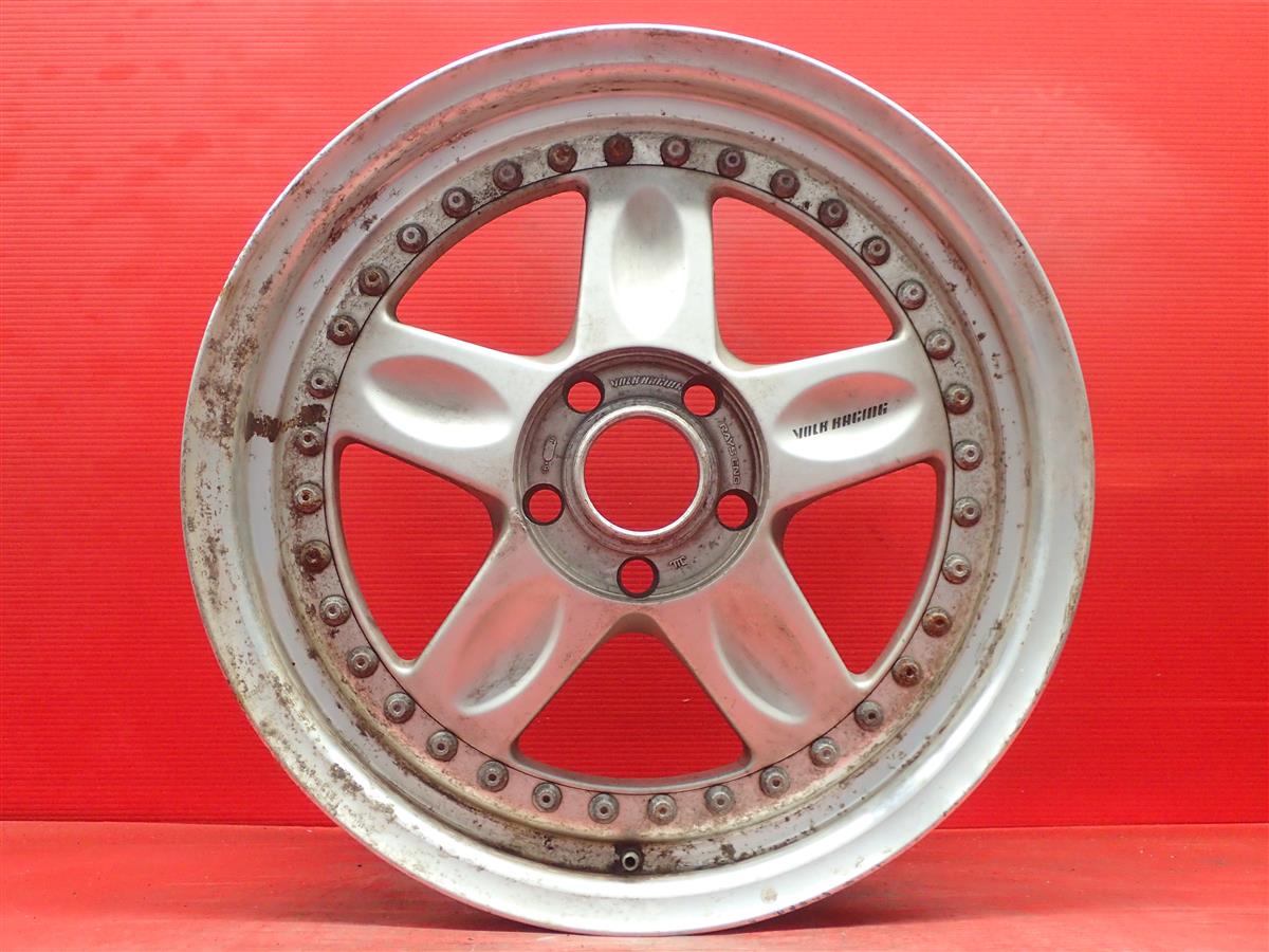 VOLK RACING(ボルクレーシング) Gr.C 8Jx16 +44 5/114.3 ポリッシュ系 シルバー(銀色)系