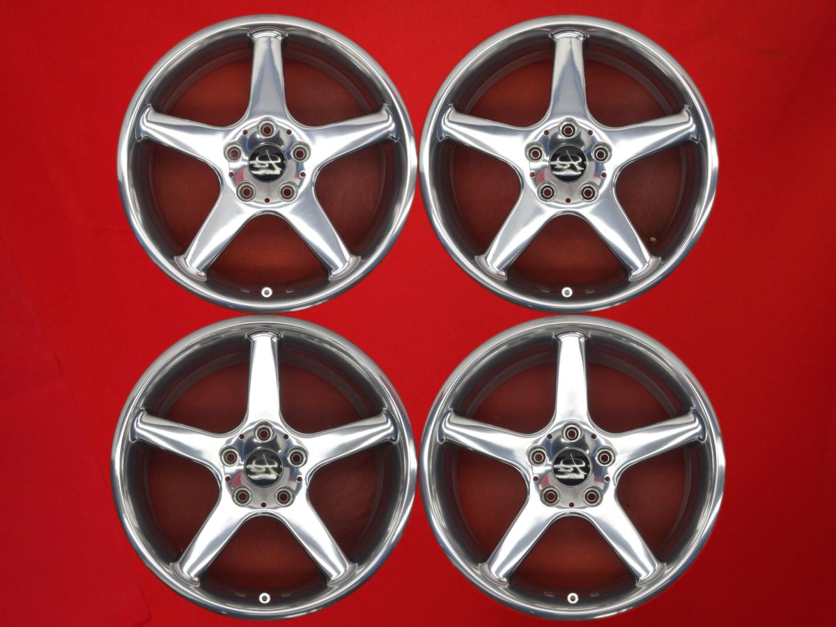 SENEKA S5R 8/9Jx17 +45 5/114.3 ポリッシュ系 アリスト スープラ ソアラ RX-7 セルシオ マークII チェイサー