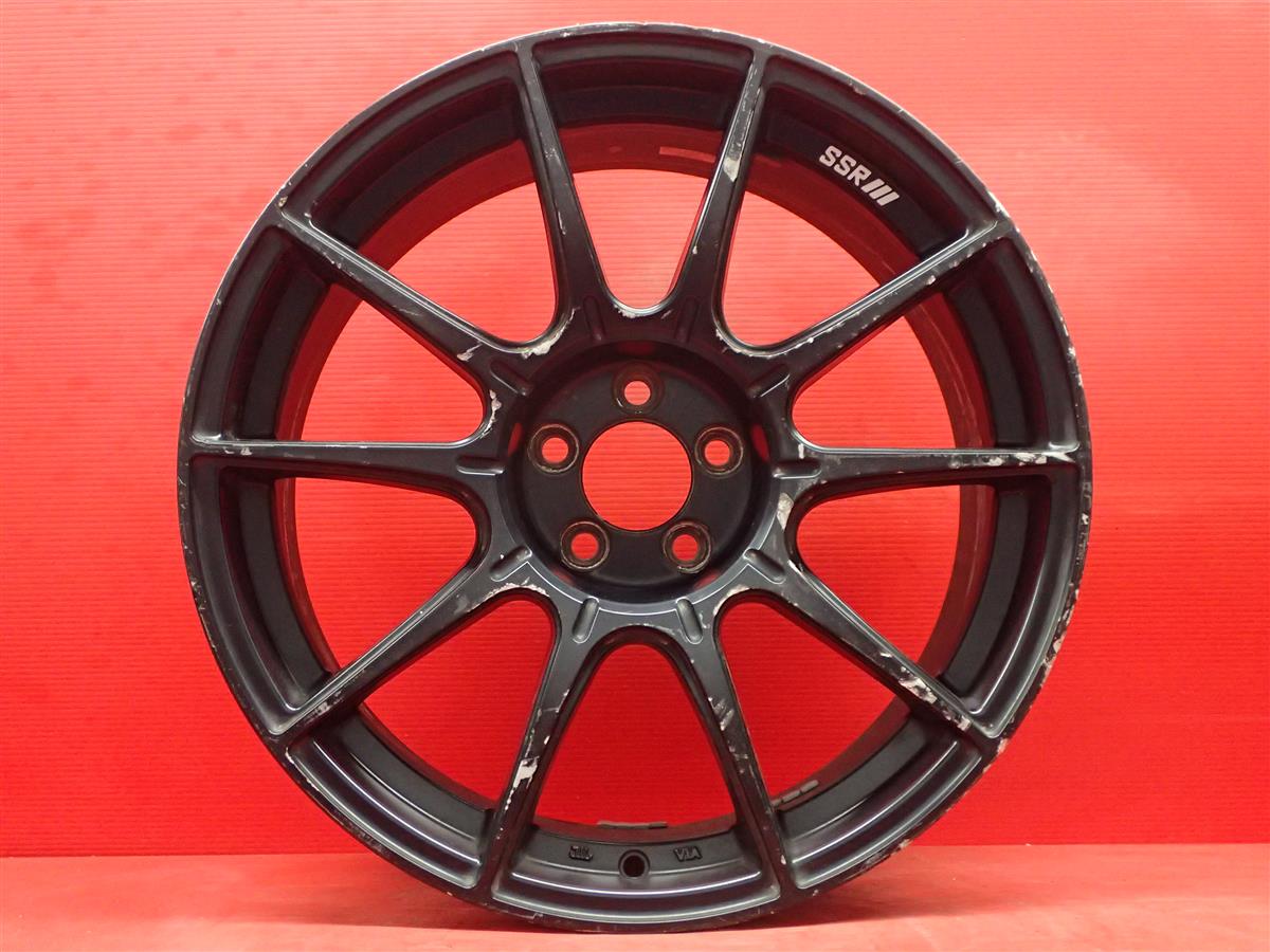 SSR GTX01(ジーティーエックスゼロワン) 8.5Jx18 +44 5/100 ブラック(黒色)系