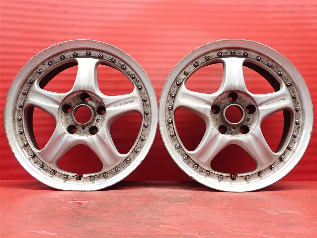 VOLK RACING(ボルクレーシング) Gr.AV 7Jx17 +25 5/114.3 ポリッシュ系 シルバー(銀色)系