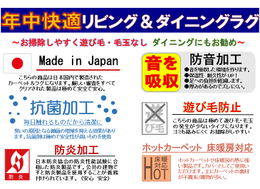 カーペット 3畳 ラグ 防炎 防音 おしゃれ 絨毯 じゅうたん 通販 グレー ブラウン グリーン サイズ 掃除 北欧 チェック 厚手 おすすめ 【品名 TRK-77】 3畳 176×261cm