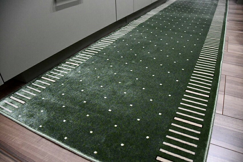 日本製 ロングカーペット ロングマット キッチンマット 廊下敷き カーペット 絨毯 マット 廊下 洗える 洗濯 滑り止め おしゃれ OSR 【オラン80×540】 幅80×長さ540cm