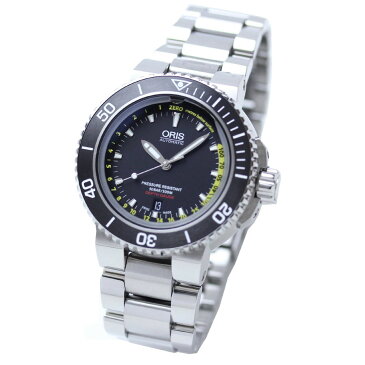 送料無料 ORIS Aquis Depth Gauge オリス 腕時計 アクイス デプスゲージ ダイバーズ 自動巻き ステンレス Ref.733 7675 4154 Set 国内正規品メンズ 防水 ダイバーズウオッチ ブラック カジュアル ギフト 誕生日 プレゼント 男性用氏