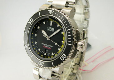 送料無料 ORIS Aquis Depth Gauge オリス 腕時計 アクイス デプスゲージ ダイバーズ 自動巻き ステンレス Ref.733 7675 4154 Set 国内正規品メンズ 防水 ダイバーズウオッチ ブラック カジュアル ギフト 誕生日 プレゼント 男性用氏