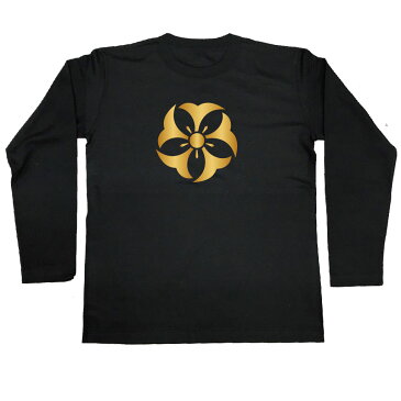 家紋TシャツのThe C'mon 五つ鍬形くずし【戦国武将 メンズ 半袖|おもしろTシャツ tシャツ おもしろ 面白いtシャツ プレゼント お笑いTシャツ ジョークTシャツ おもしろ雑貨 ティーシャツ 俺流 パロディ 和柄 長袖 外国人 お土産】