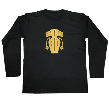 家紋TシャツのThe C'mon 【瓶子】 戦国武将 メンズ 半袖|おもしろTシャツ tシャツ 面白いtシャツ プレゼント お笑いTシャツ ジョークTシャツ おもしろ雑貨 俺流 パロディ 和柄 黒 長袖 お土産 外国人
