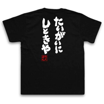 tシャツ メンズ 俺流 魂心Tシャツ【たいがいにしときや】漢字 文字 メッセージtシャツおもしろ雑貨 お笑いTシャツ|おもしろtシャツ 文字tシャツ 面白いtシャツ 面白 大きいサイズ 送料無料 文字関西弁 九州 中国 四国 いい加減に 呆れた 方言