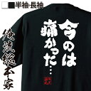  おもしろtシャツ 俺流総本家 魂心Tシャツ 今のは痛かった…