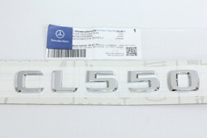 CL550 リアトランク エンブレム W216・W215 CLクラス他グレード CL500 CL600 CL55 CL63 CL65などにもどうぞ