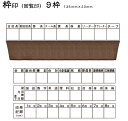 【送料140円〜】回覧印 枠印 ゴム印 9枠 (印面サイズ135×20mm) ひとこと印 名前 会社 店舗 オリジナル スタンプ 枠数カスタマイズ可 回覧ゴム印 枠付き ハンコ レイアウト確認できます