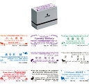 ☆【送料290円〜】【NEW!】シャチハタ 式 スタンプ A型 飾り枠21種 住所判 雅印 スタンプ台不要 ポンポン押せる!犬 ネコ ウサギ 鳥 イラスト かわ...