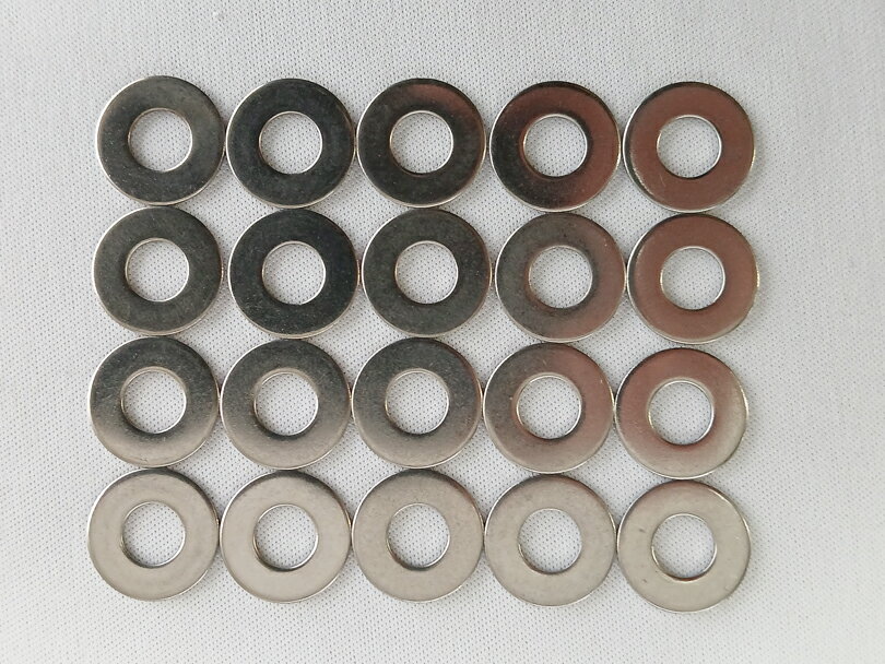 1/4x5/8 1/4インチ-5/8インチ ステンレス18-8(304) ワッシャー 20個パック ボート トレーラー ボートシート バスボート