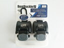 送料無料 BOATBUCKLE G2 ボートバックル ボートトレーラー用 リトラクタブル トランサム ラチェット タイダウンベルト 2×43インチ 2個組 自動...