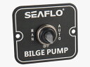 SEAFLO シーフロ ビルジポンプ用 3WAY マニュアル-OFF-オート スイッチパネル 12V 24V 兼用(4)