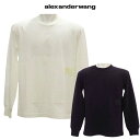 alexanderwang アレキサンダーワン 長袖 Tシャツ 4cc3241519 alexanderwang.t ロングスリープ ブラック ホワイト 黒 白...