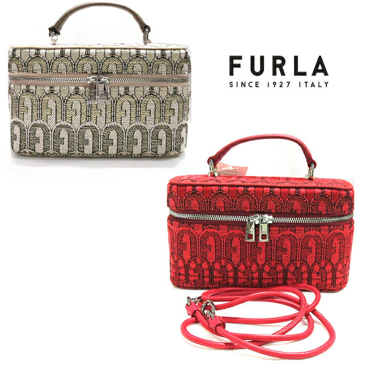 フルラ ショルダーバッグ CROSSBODY 斜め掛け ななめ掛け 斜めかけ レディース 丸い フォルム クロスボディ ブランドバッグ エレガント コンパクト お出かけ ミニ サイズ 並行輸入品(t68)ポーチ　ケース　OPPORTUNITY MINI CROSSBODY VANITY CASE　ポシェット クリスマス(4)