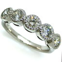 リング PT プラチナ 950 指輪 ダイヤモンド D-1.00ct レディース ジュエリー ファッションリング デザイン 1点もの 新品 11.5号 存在感 ...