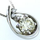 ネックレス プラチナ PT ダイヤモンド ペンダント 1.010ct レディース ダイヤ 4月誕生石 ソーティング付き ドロップ 雫型 ジュエリー 天然石 宝石...