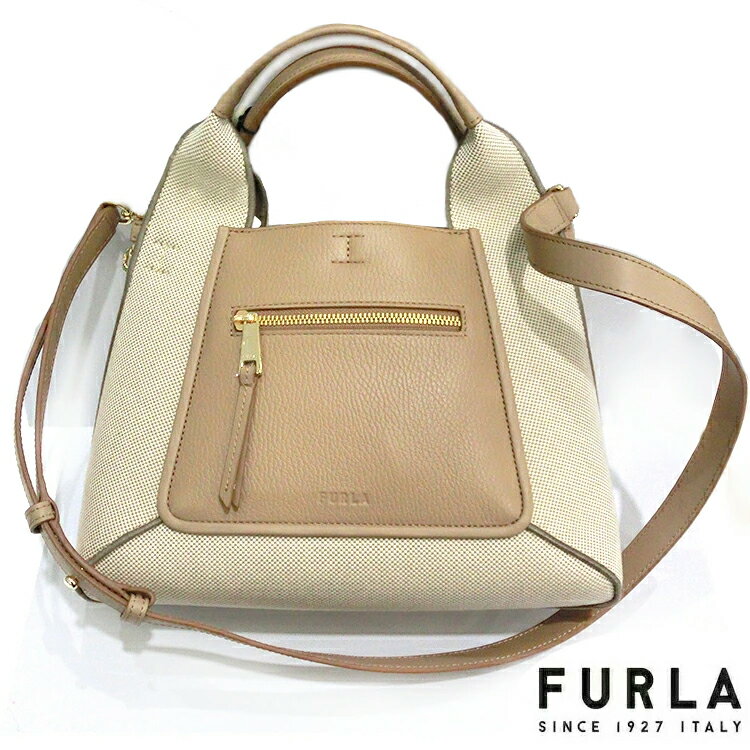 フルラ FURLA トートバッグ ショルダーバッグ レディース FURLA 2WAY サイドファスナー レザー バッグ 本革 新品 台形 ハンドバッグ ブランドバッグ 並行輸入品