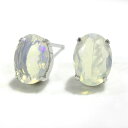 ピアス プラチナ PT900 オパール 両耳 1粒 一粒 10月誕生石 ジュエリー 天然石 宝石 高級 メンズ レディース 紳士 スタッド 金属アレルギー 贈り...