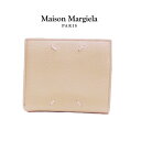 メゾン マルジェラ 二つ折り財布 MAISON MARGIELA(メゾン・マルジェラ)sa1ui0020 p4745 t2086 べージュ CACHEMIRE ...