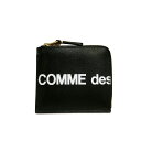 コムデギャルソン comme des garcons 財布 コインケース 【HUGE LOGO】 SA3100HL ブラック 本革 レザー 黒 即納 急ぎ 新品...