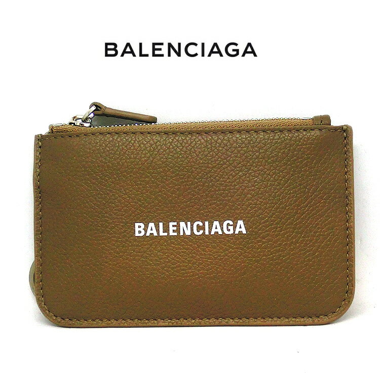 バレンシアガ コインケース 小銭入れ BALENCIAGA 594324 レディース グレージュ キーリング キーホルダー ブランド コンパクト ブランド小物 ...