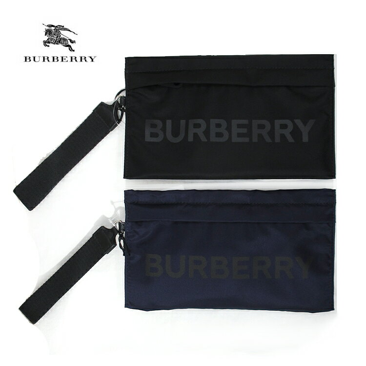 バーバリー ポーチ BURBERRY レザー ナイロン セカンドバッグ クラッチバッグ レディース 即納 間に合う 急ぎ ブランド 805284 ブランドバッグ...