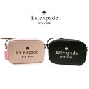 ケイトスペード ショルダーバッグ katespade レディース k4707 斜めがけ バッグ ショルダー レザー 肩掛け 本革 レザー 通勤 通学 ブランドバッグ クロスボディ 新品 rose smoke(650)ピンク ミニカメラバッグ 並行輸入品