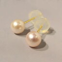 ピアス あこや パール 4.5mm 5mm K18 YG(18金 イエローゴールド) アコヤ真珠 パワーストーン ジュエリー スタッドピアス (6月誕生石) 丸...