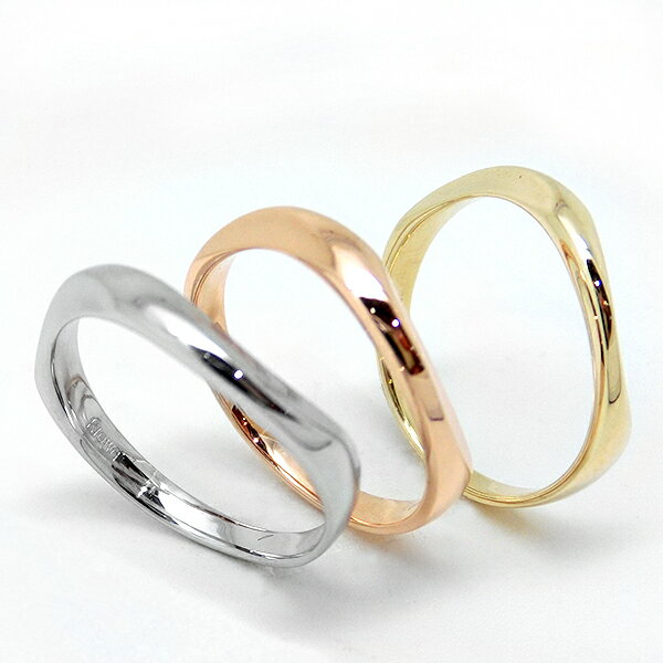 【お見積り商品】10金 ゴールド 地金 リング 指輪 レディース ニッケルフリー 金属アレルギー 地金カラー全3色 1号 29号 yk-147 K10 新品(N...