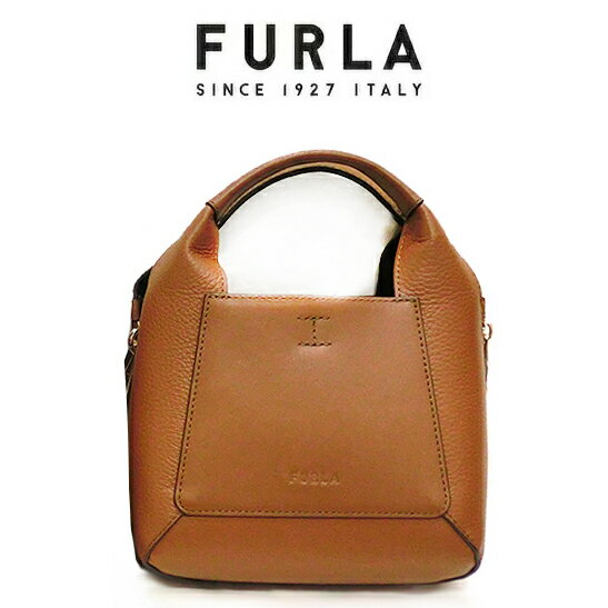 フルラ ハンドバッグ（レディース） フルラ FURLA ショルダーバッグ 2way FURLA WB00583 BX0181 GHN00 GILDA MINI TOTE COGNAC h NERO ブラック レザー 新品 トートバッグ ハンドバッグ 斜めかけ ななめ掛け ななめかけ 斜め掛け ミニバッグ 小さめ ブランドバッグ レディース コンパクト 並行輸入品