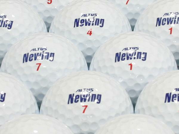 【中古】【ABランク】【ロゴあり】ニューイング アルタスニューイング ホワイト 1個 ロストボール ゴルフボール