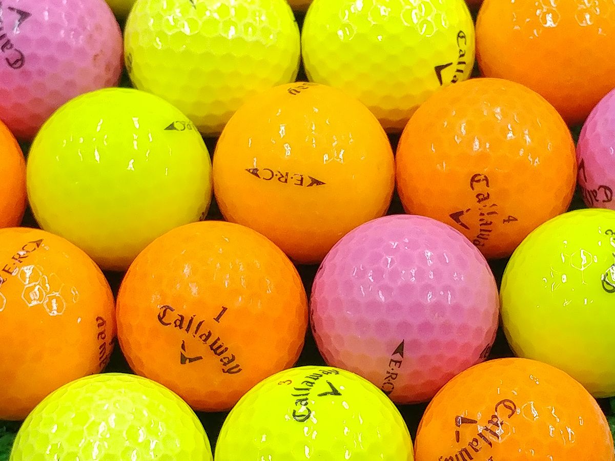 【中古】【ABランク】キャロウェイ カラー混合 1個 ロストボール ゴルフボール