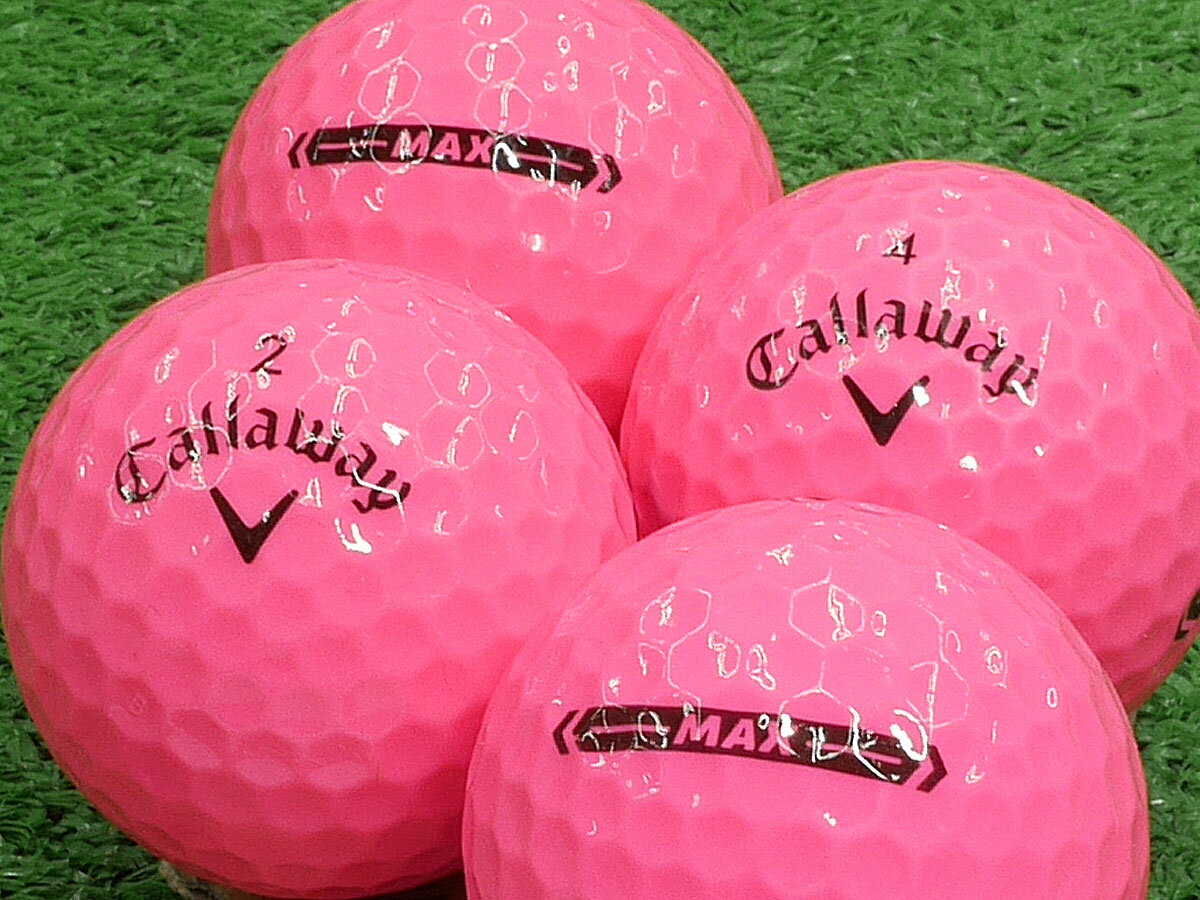 キャロウェイ SUPER SOFT MAX 2021年モデル ピンク 1個 ロストボール ゴルフボール
