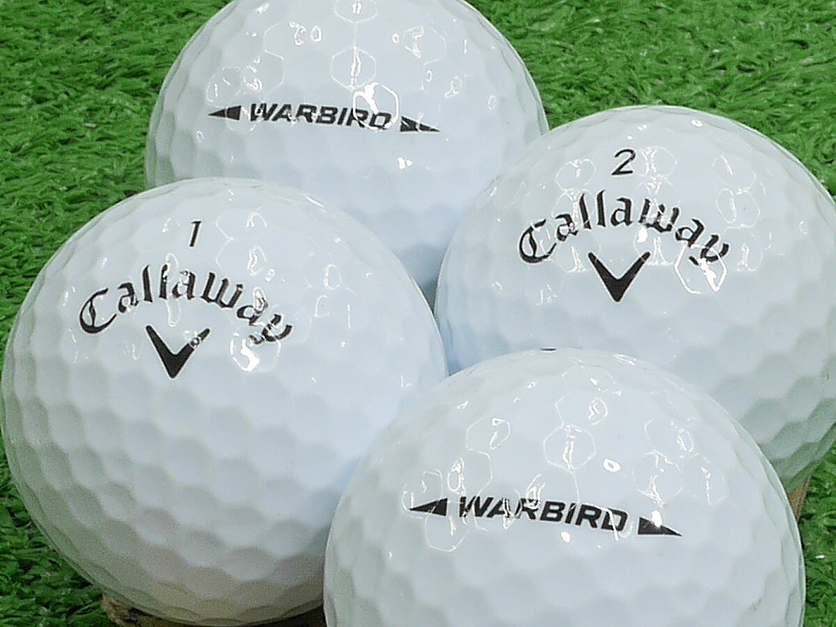 キャロウェイ WARBIRD 2021年モデル ホワイト 1個 ロストボール ゴルフボール