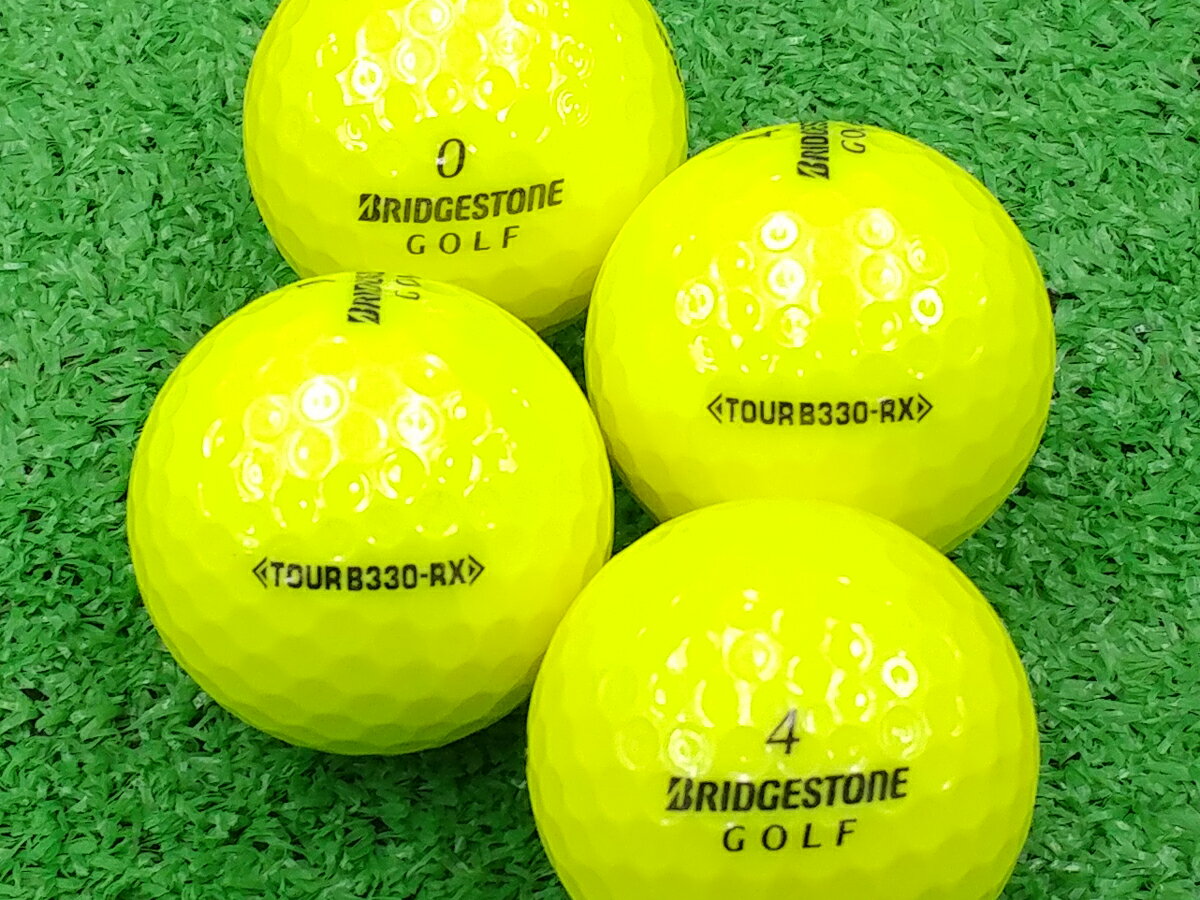 【ABランク】【ロゴあり】BRIDGESTONE GOLF TOUR B330-RX 2014年モデル イエロー 1個 【あす楽】【ロストボール】【中古】