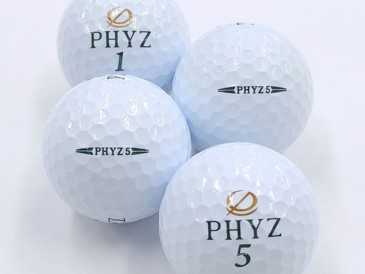 【中古】【ABランク】【ロゴあり】BRIDGESTONE GOLF PHYZ 2019年モデル ホワイト 1個 ロストボール ゴルフボール