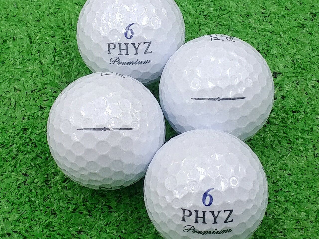 BRIDGESTONE GOLF PHYZ Premium 2014年モデル プラチナムパール 1個 ロストボール ゴルフボール