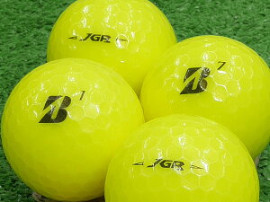 【中古】【ABランク】【ロゴなし】BRIDGESTONE GOLF TOUR B JGR 2021年モデル イエロー 30個セット ロストボール ゴルフボール