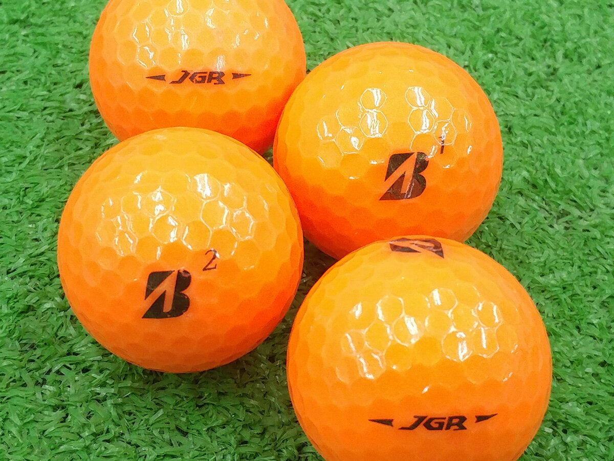 【中古】【ABランク】【ロゴあり】BRIDGESTONE GOLF TOUR B JGR 2018年モデル オレンジ 1個 ロストボール ゴルフボール