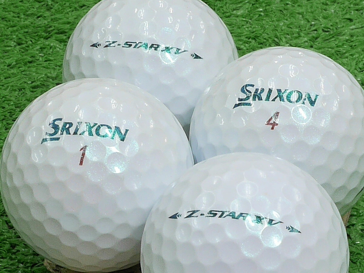 スリクソン Z-STAR XV 2021年モデル ロイヤルグリーン 1個 ロストボール ゴルフボール